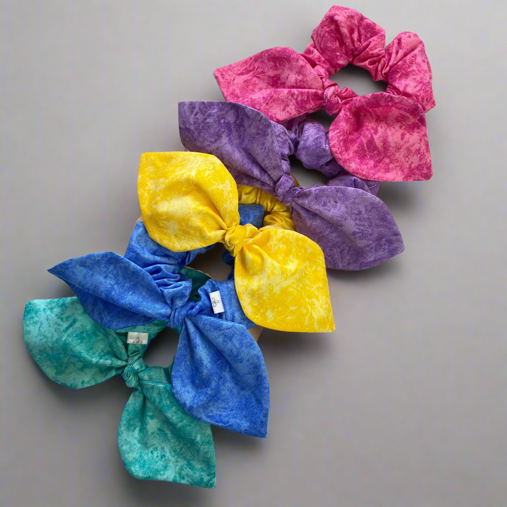 Spring Bow Scrunchie