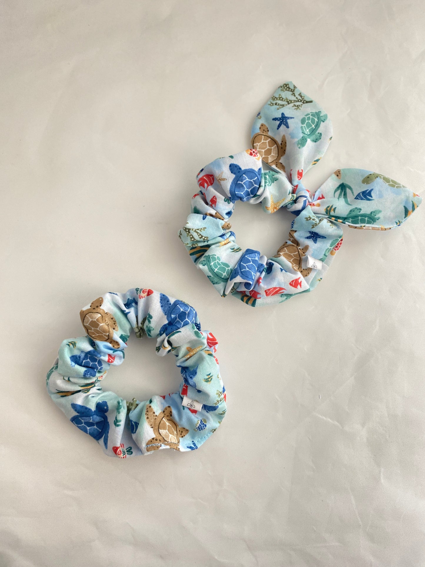 Under The Sea Mini Scrunchie, Bow Scrunchie