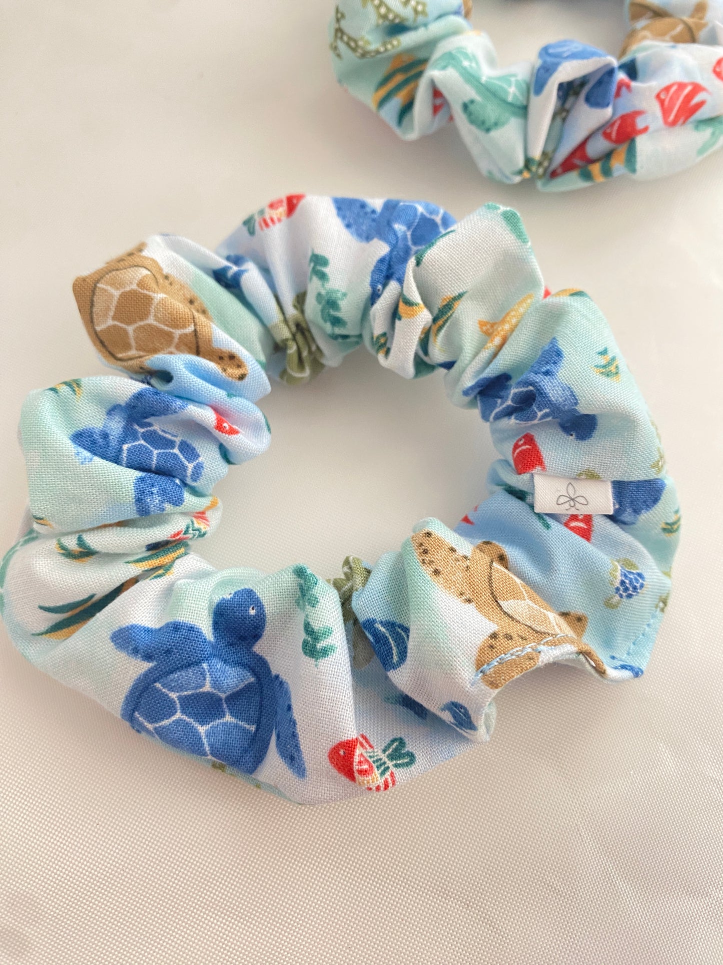 Under The Sea Mini Scrunchie, Bow Scrunchie