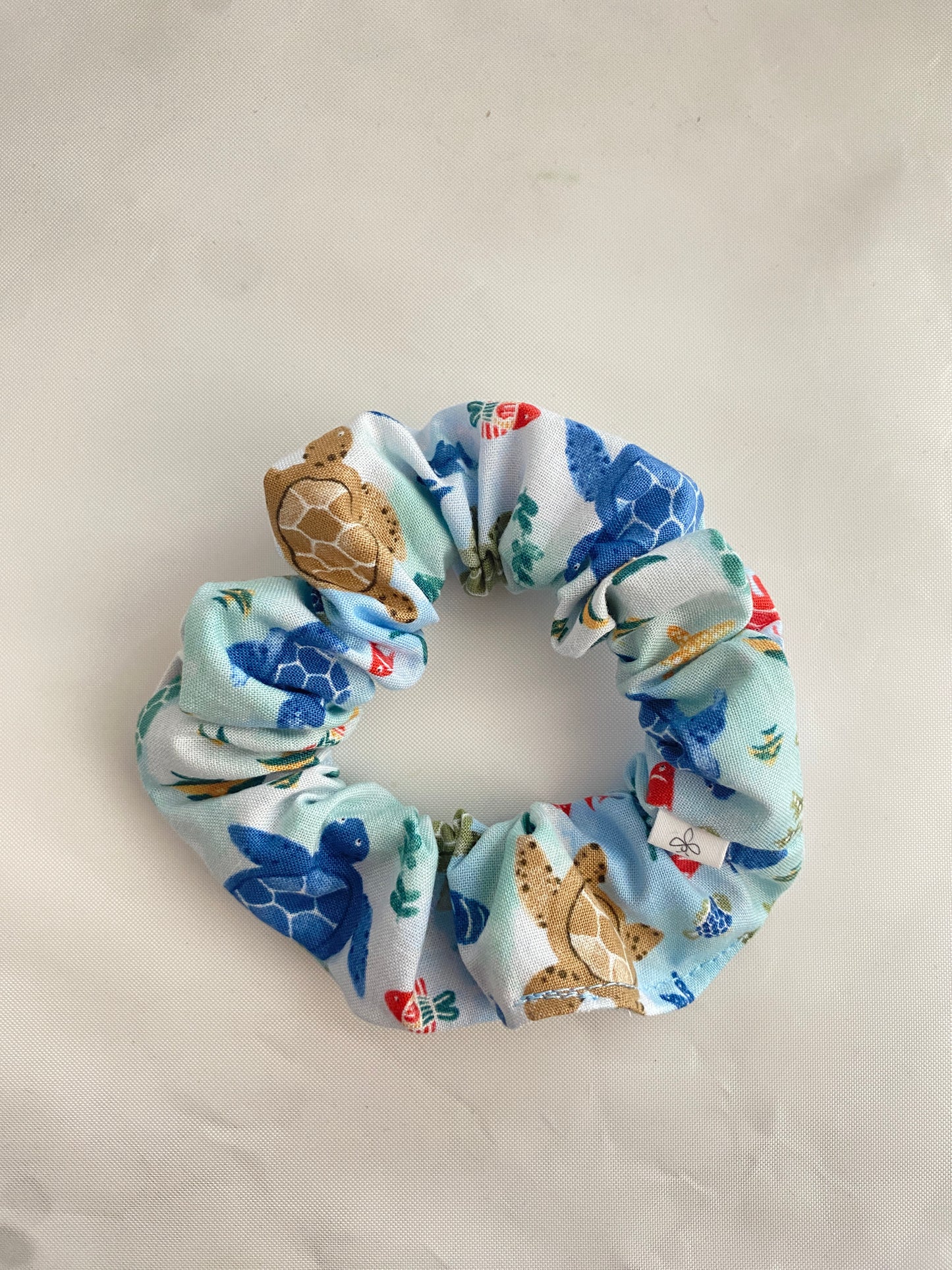 Under The Sea Mini Scrunchie, Bow Scrunchie