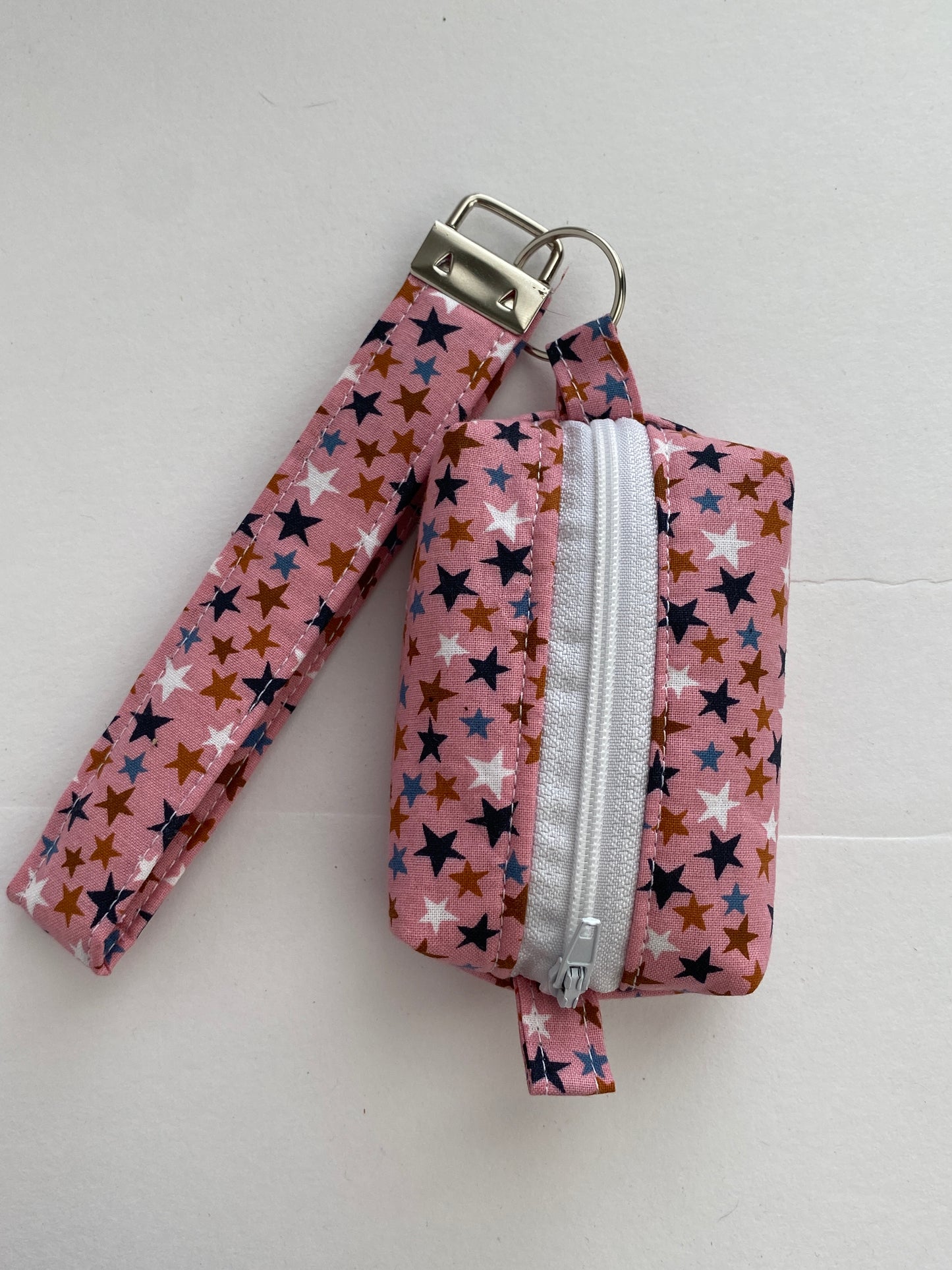 Boxy Bag Keychain Wristlet